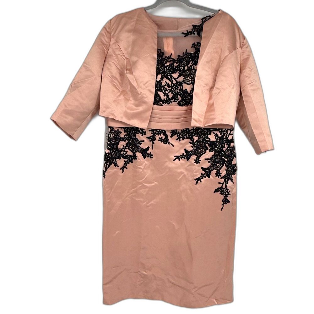 Mondressy Mother Of The Bride Two Piece Dress Size 14